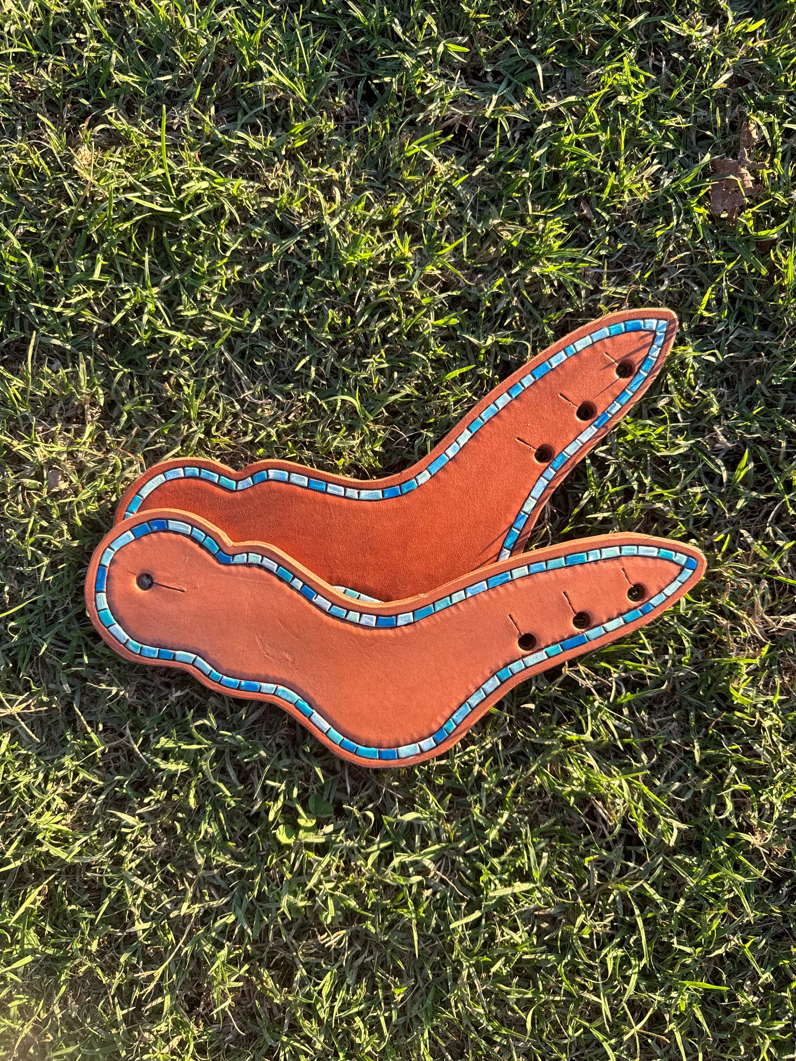 Deep Blue Spur Straps